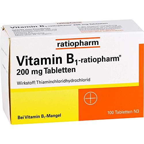 Vitamin B1 Ratiopharm 200 mg Tabletten