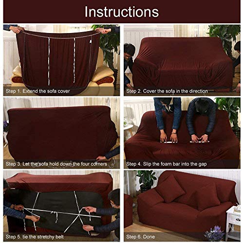 Sofa-Bezug jianyana Sofa Überwürfe Elastische Sofabezüge L Form