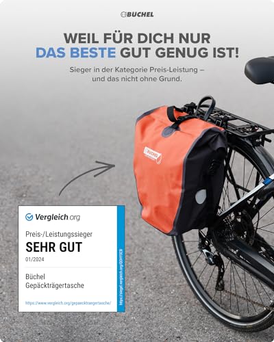 Gepäckträgertasche mit Klicksystem Büchel Fahrradtasche