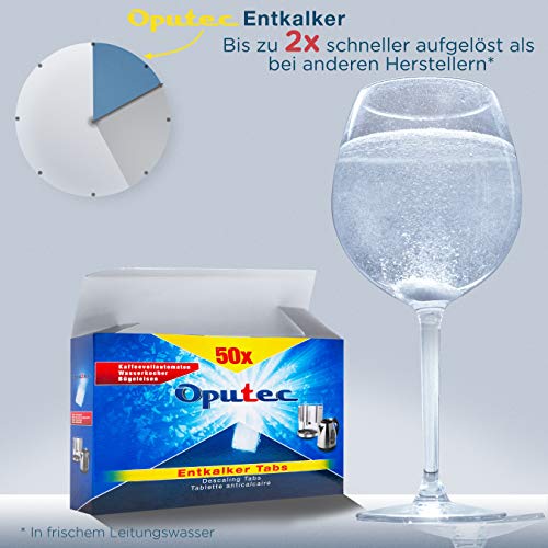 Entkalkungstabletten Kaffeevollautomat Oputec 50x