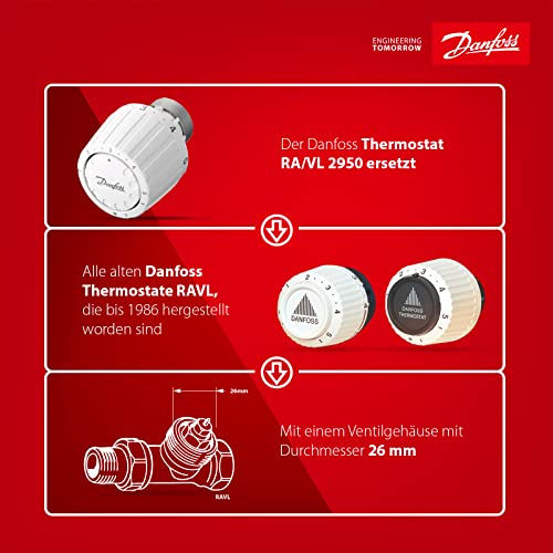 Danfoss-Thermostat Danfoss RAVL 013G2950