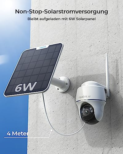 IP-Webcam Reolink Erste 4K Solar Überwachungskamera Aussen