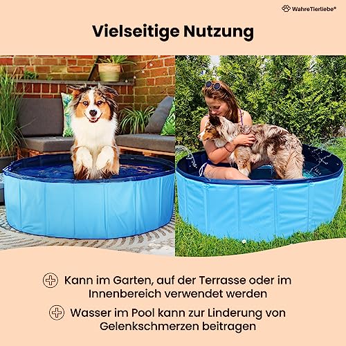 Hundepool Wahre Tierliebe ® Faltbar, ohne Pumpen