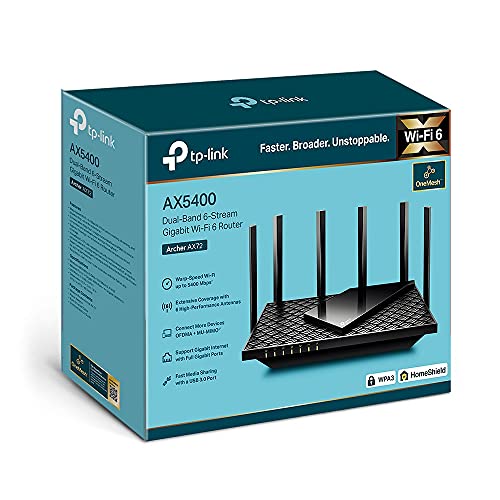 WiFi-6-Router TP-Link TPLINK WLAN-Router Archer AX72