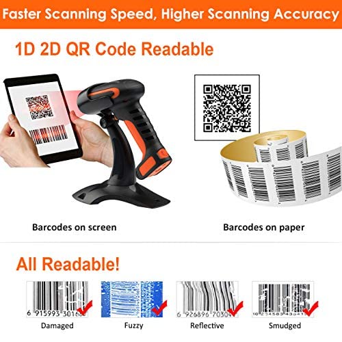 QR Code Scanner Tera Pro 3 in 1 Extreme Leistung Barcodescanner