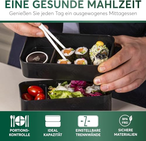 Bento-Box Umami Premium Bento Lunchbox für Erwachsene