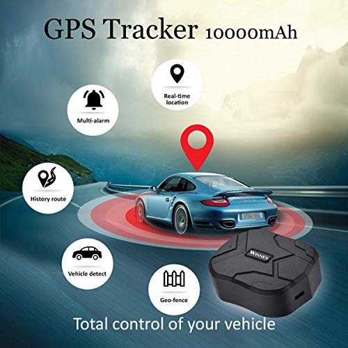 Ortungsgerät Zeerkeer GPS Tracker, 10000MAH GPS Ortung, Wasserdicht