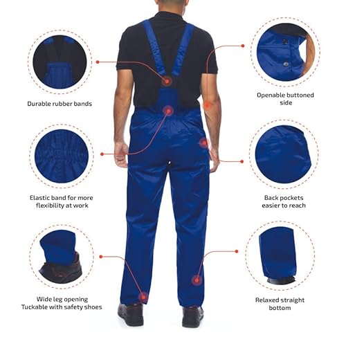 Latzhose Herren MAZALAT work wear ProWear Arbeitshose