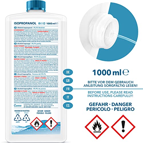 Isopropanol (1l) Cunea Isopropanol 99,9% geeignet als Fettlöser