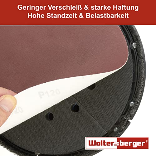 Schleifscheiben 150 mm Woltersberger ® 50 Stück Exzenter