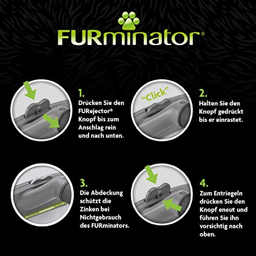 Hundebürste Furminator deShedding-Tool Hund Größe M