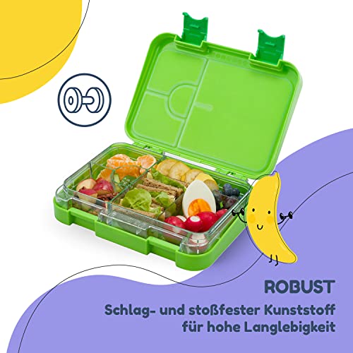 Bento-Box schmatzfatz Lunchbox für Kinder, Lunchbox, Bentobox