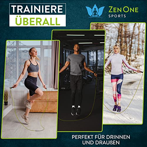 Profi-Springseil ZenOne Sports ZenRope Springseil, Speed Rope