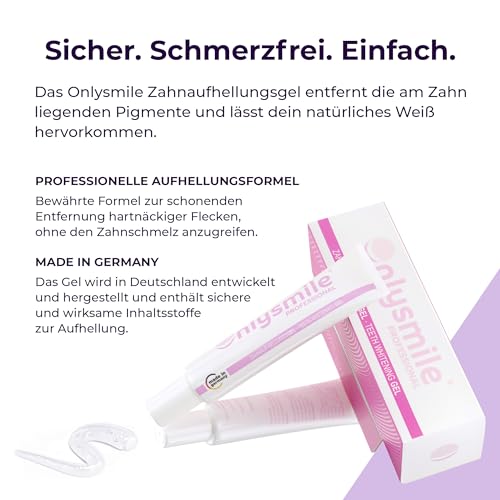 Bleaching-Gel Onlysmile Teeth Whitening Gel für weiße Zähne