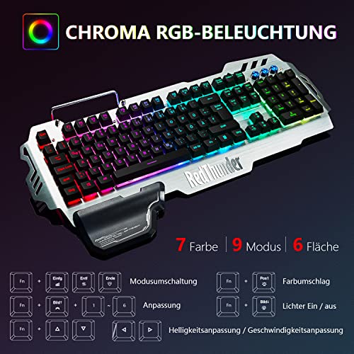 Havit-Gaming-Tastatur RedThunder K900 Halbmechanisch Gaming