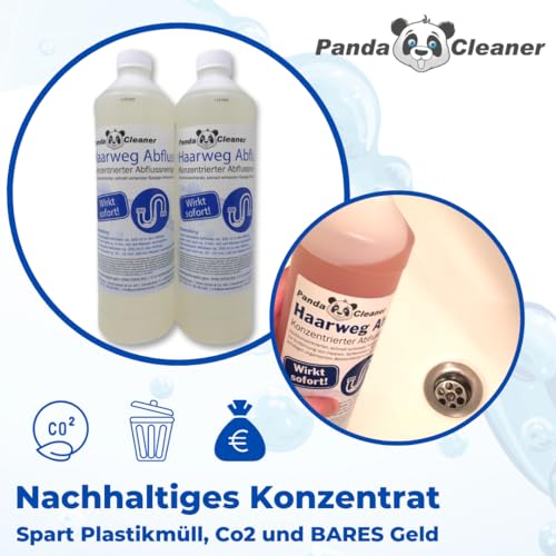 Rohrreiniger PandaCleaner Haar-Weg Abflussreiniger