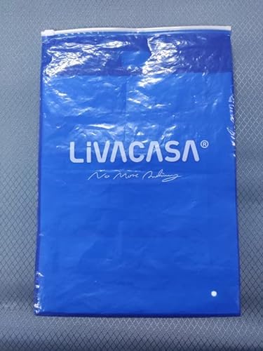 Turnbeutel LIVACASA mit Reißverschluß Innentasche Sportbeutel