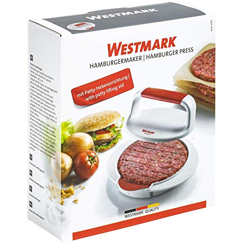 Hamburgerpressen Westmark, mit Patty-Hebevorrichtung