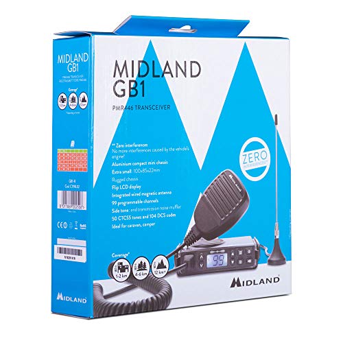 Midland-Funkgerät Midland GB1-R PMR446 Fahrzeugfunkgerät