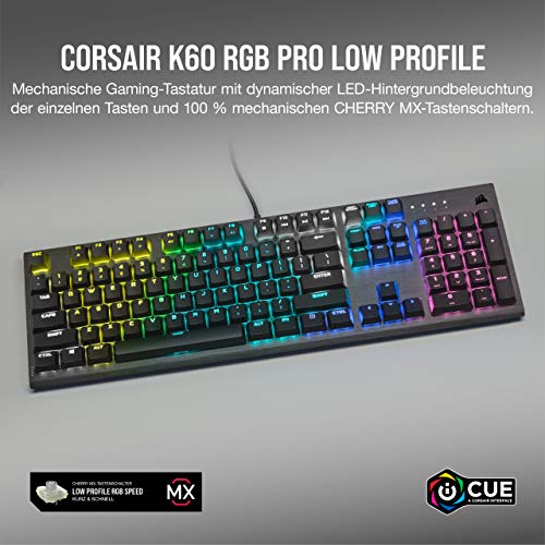 Havit-Gaming-Tastatur Corsair K60 RGB PRO LOW PROFILE