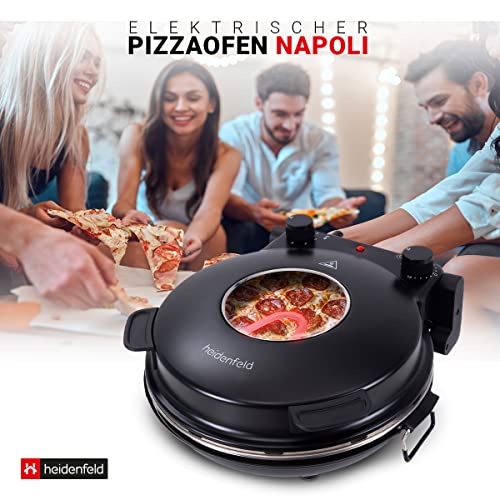 Pizzadom heidenfeld elektrischer Pizzaofen Napoli, 1200 Watt