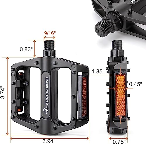 Fahrradpedale KONG MING CAR, rutschfeste MTB Pedale