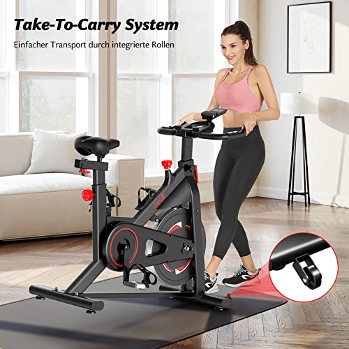 Indoor Bike Dripex Heimtrainer mit magnetischem Widerstand