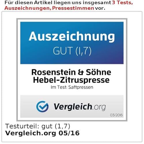 Saftpresse Rosenstein & Söhne Orangenpresse, Professionelle