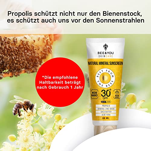 Mineralische-Sonnencreme BEE & YOU FROM THE FASCINATING