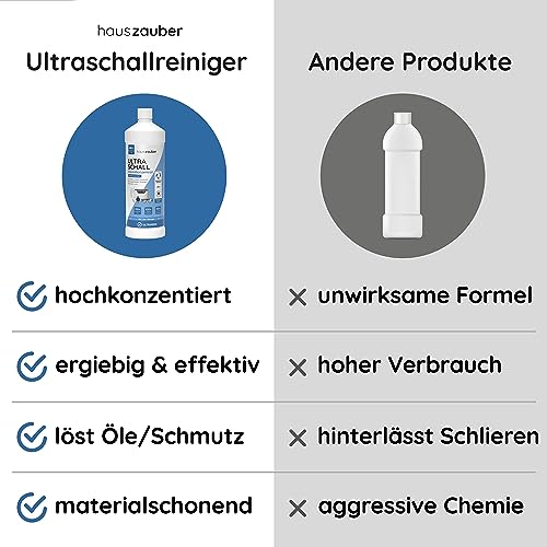 Ultraschallreiniger-Flüssigkeit hauszauber ® Ultraschallreiniger