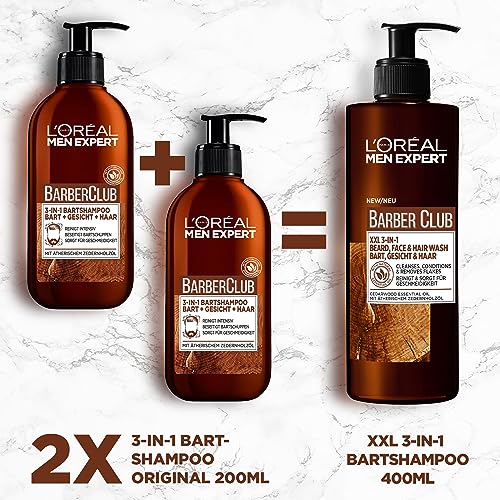 Männer-Shampoo L’Oréal Men Expert XXL 3-in-1 Bartshampoo