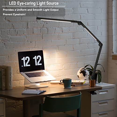 Schreibtischlampe EYOCEAN LED Schwenkarm Architektenlampe
