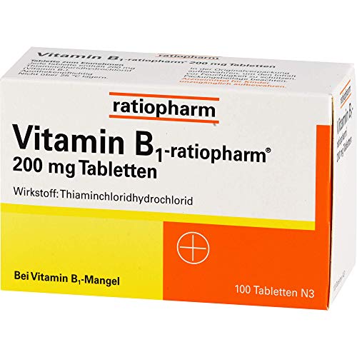 Vitamin B1 Ratiopharm 200 mg Tabletten