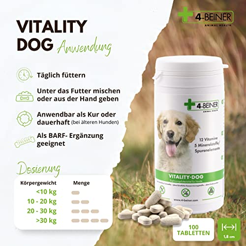 Hunde-Vitamine 4-BEINER ANIMAL HEALTH 4-BEINER Vitality-Dog