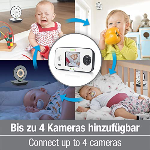 babyphone NUK Eco Control 550VD Digitales , mit Kamera und Video