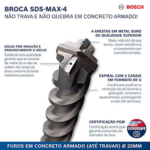 SDS-max-Bohrer Bosch Accessories Professional Hammerbohrer