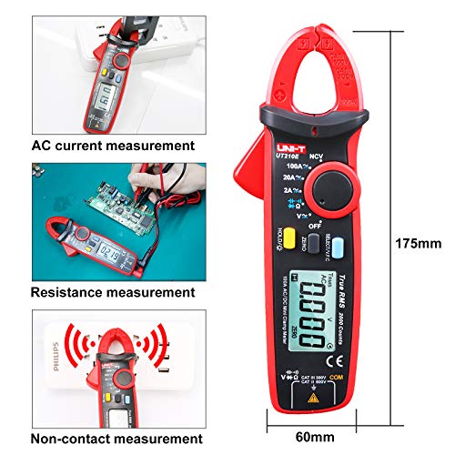 Stromzange UNI-T UT210E Mini Digital Klemme Meter Handheld