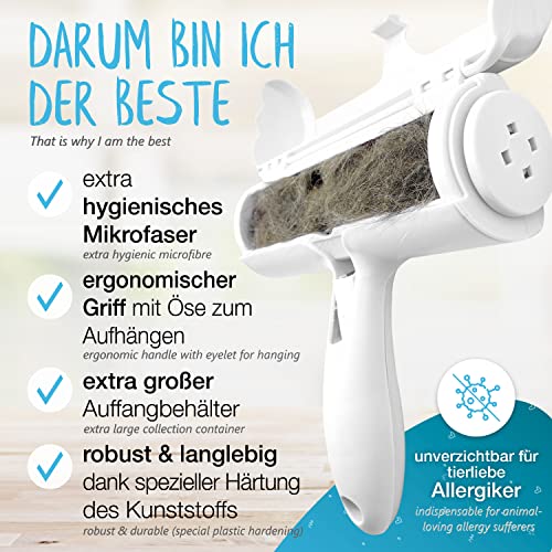Fellpflege-Handschuh LÖWENKÖNIG ® Rolli 2.0 Tierhaarentferner