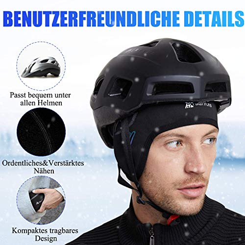 Fahrradhelm-Unterziehmütze HIKENTURE Fahrradmütze Winter