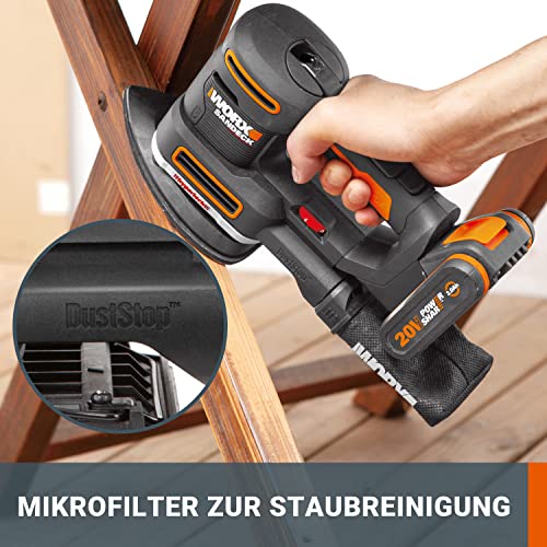 Akku-Schleifer WORX WX820 Akku-Multischleifer