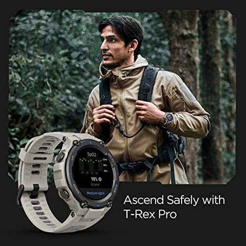 Amazfit-Smartwatch Amazfit T Rex Pro Sportuhr Militärqualität