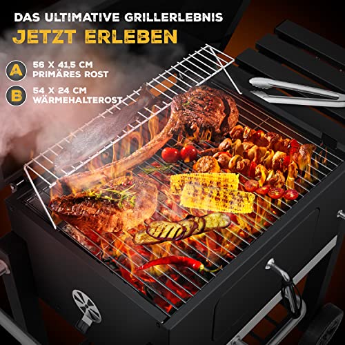 Kugelgrill 57 cm KESSER ® Grill Grillwagen XL Holzkohlegrill