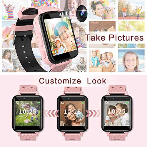 Kinderuhr Igreeman Smartwatch für Kinder, für Mädchen