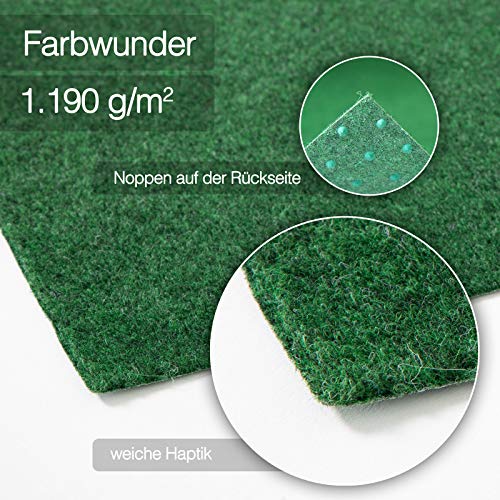 Kunstrasen (Balkon) Floordirekt Rasenteppich Farbwunder Pro