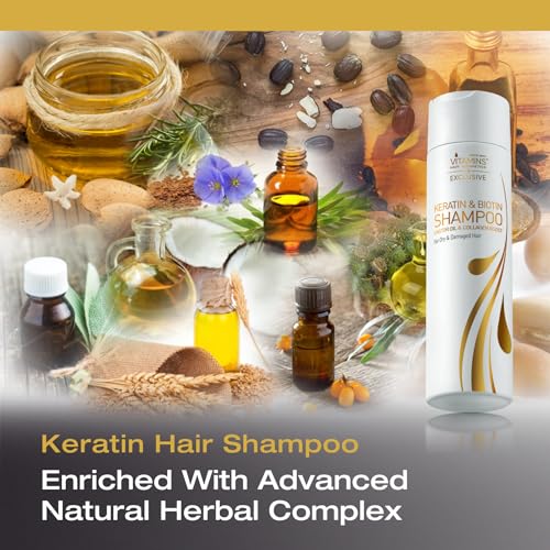 Locken-Shampoo VITAMINS hair cosmetics Vitamins Keratin