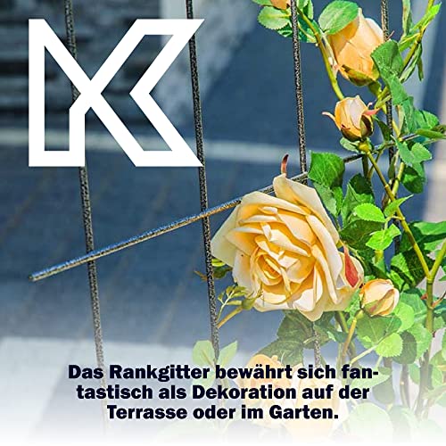 Rankgitter (Metall) KADAX Rankgitter, Gitterspalier für Garten