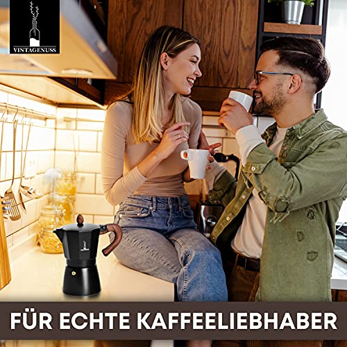 Espressokocher-Induktion VINTAGENUSS Espressokocher für 6