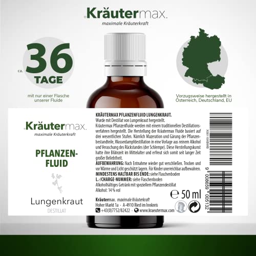 Hustentropfen Kräutermax. NEU! Kräutermax Lungenkraut Tropfen