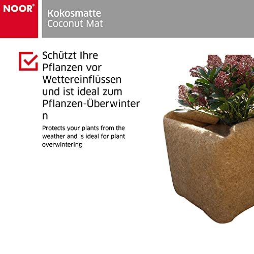 Kokosmatte NOOR 0,5 x 1,5 m Winterschutz für Pflanzen