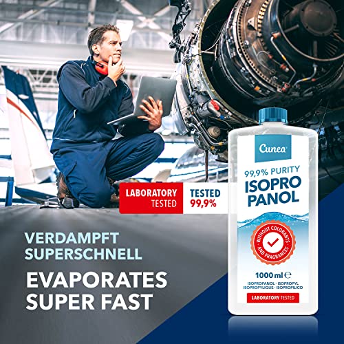 Isopropanol (1l) Cunea Isopropanol 99,9% geeignet als Fettlöser